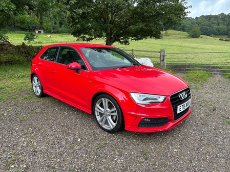 AUDI A3 TDI S LINE, ULEZ, £20 TAX, SAT NAV, FULL AUDI HISTORY